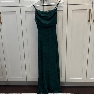 RIHOAS Dark Green Maxi Dress